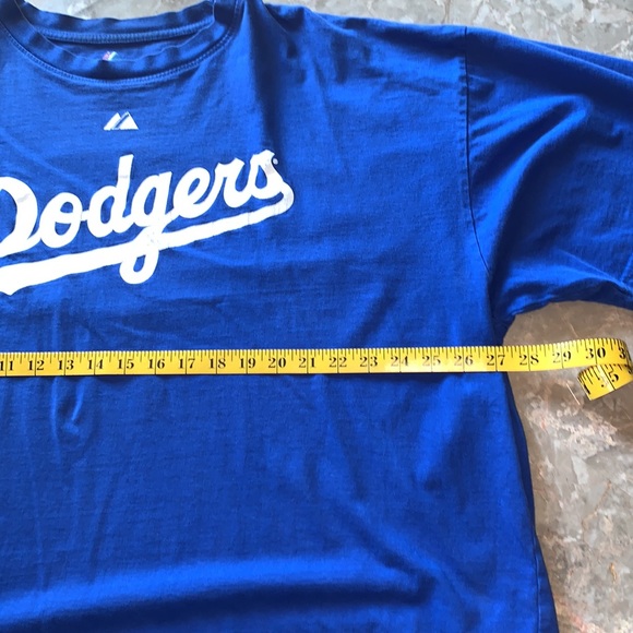 Majestic L.A Dodgers MLB Team Short Sleeve T-Shirt (Tall T) - Picture 4 of 8